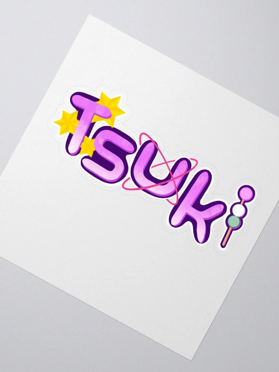 Tsuki the Moon Bunny Logo Sticker (1st Gen) product image (2)