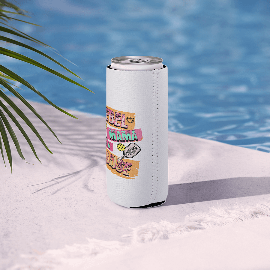 Rebel Mama With A Cause Pickleball Can Cooler product image (6)