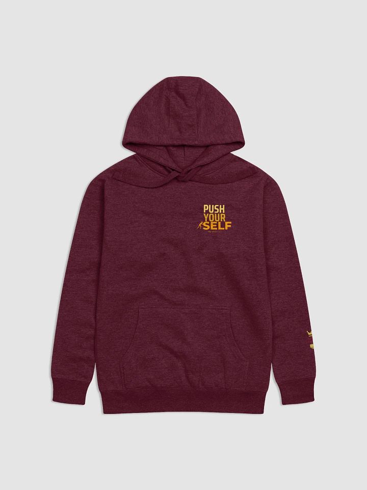 Hoodie Push Yourself_Burgundy_SC_logo product image (1)