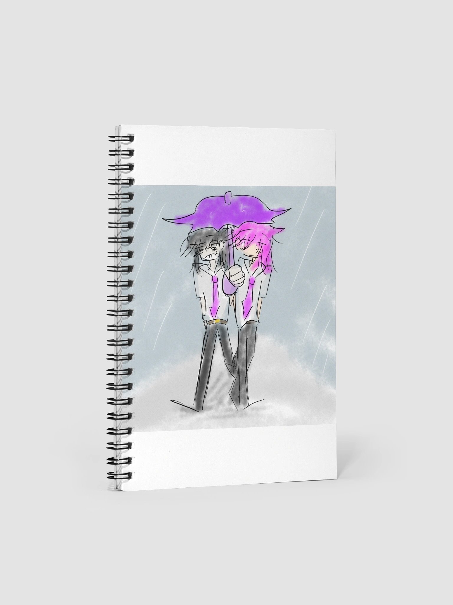 HenLee and Ray and the Fox June notebook product image (1)