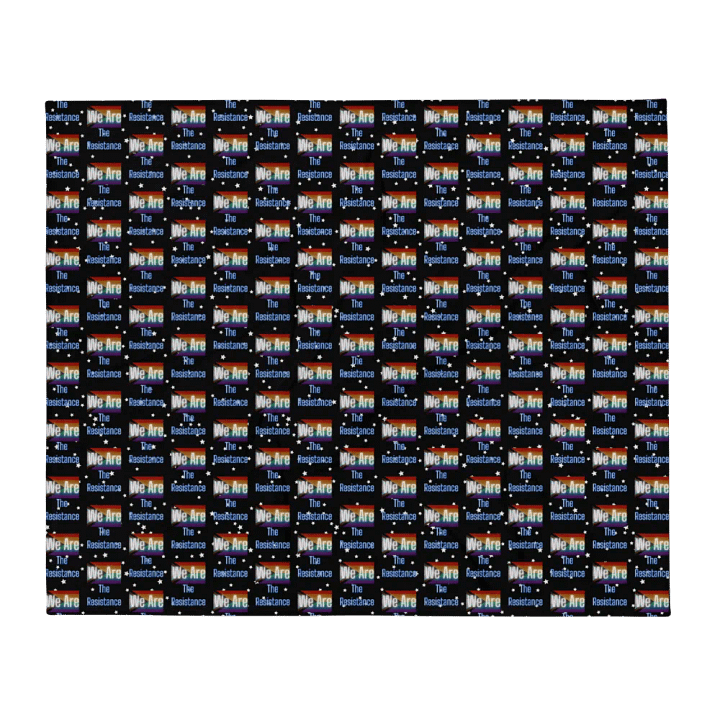 Resistors, We Are The Resistance, Blanket product image (2)