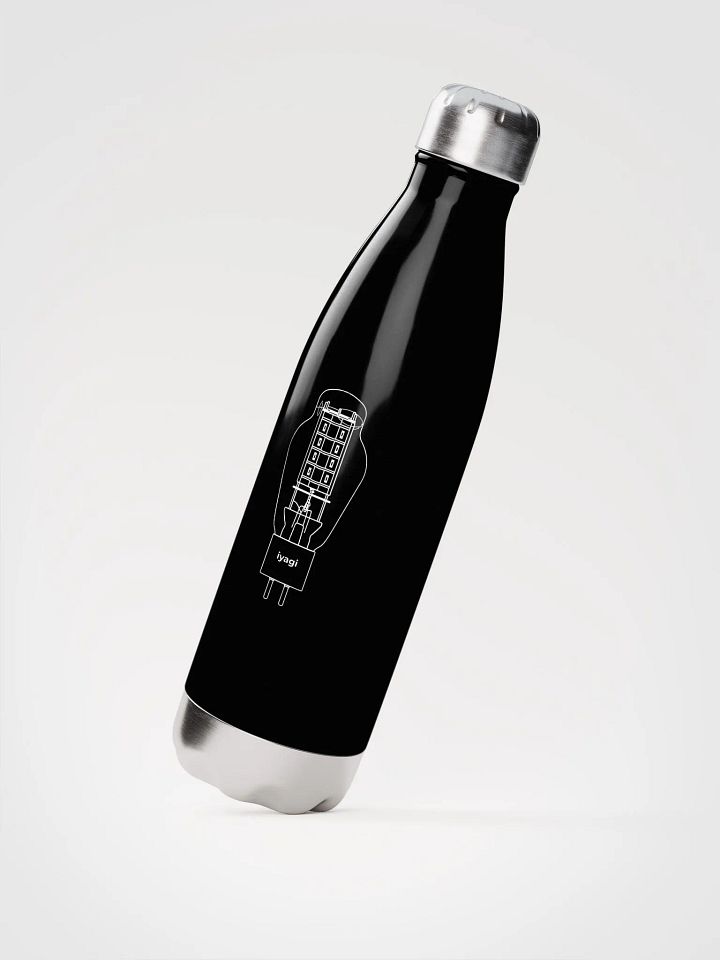 iyagi 300B Tube Stainless Steel Water Bottle (black) product image (2)