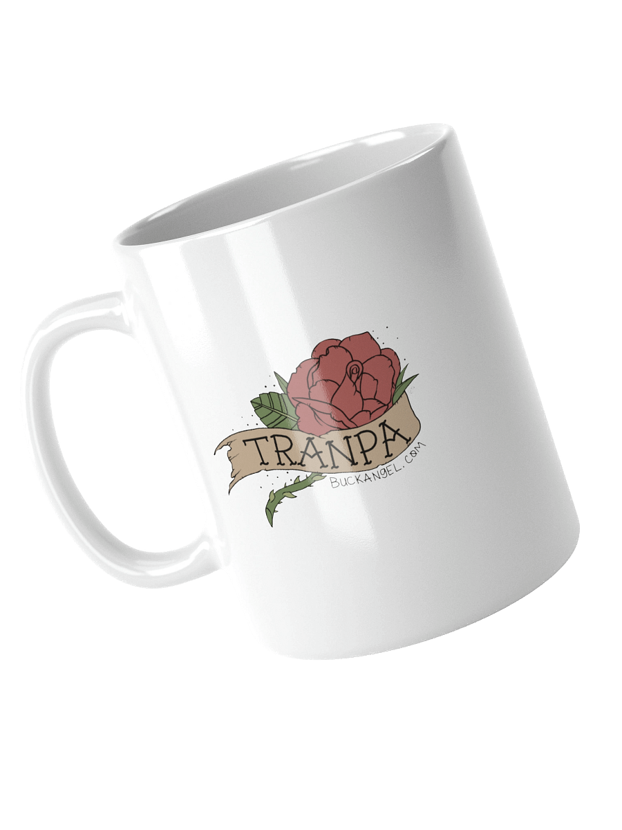 [Buck Angel Shop] Buck Tranpa Tattoo Drawing - Ceramic Mug [white] product image (11)