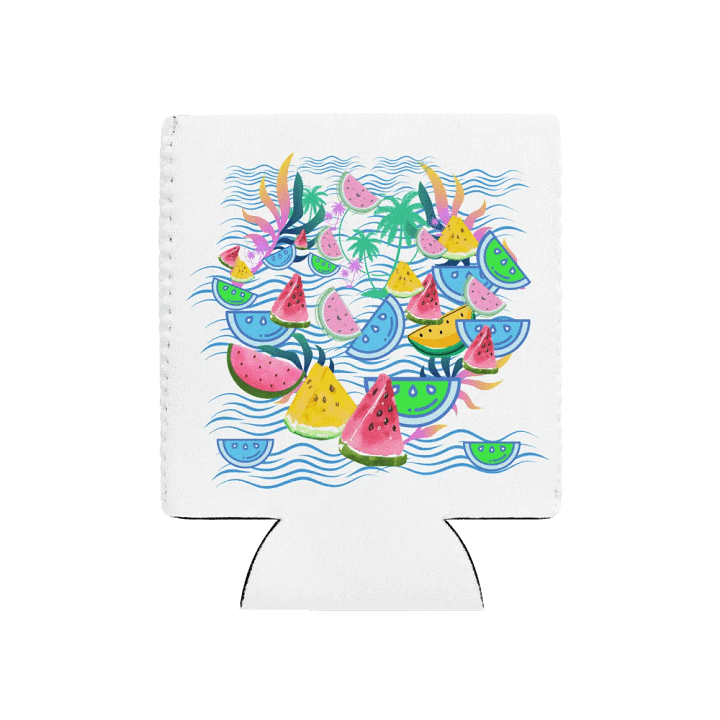 Whimsical Watermelon Can Cooler product image (1)