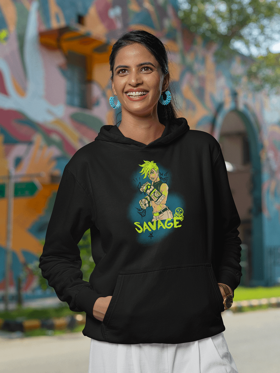 Savage Rebellion Graphic Hoodie product image (2)