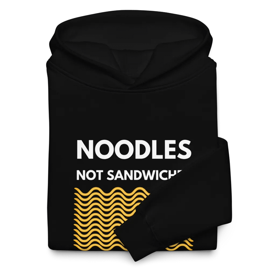 Noodle Vibes Unisex Hoodie Version 1 (without posterior text) product image (10)