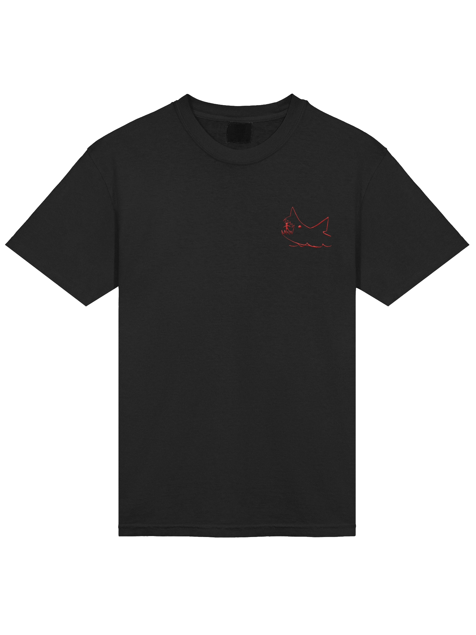 BLACK EYES EMBROIDERED TEE product image (3)