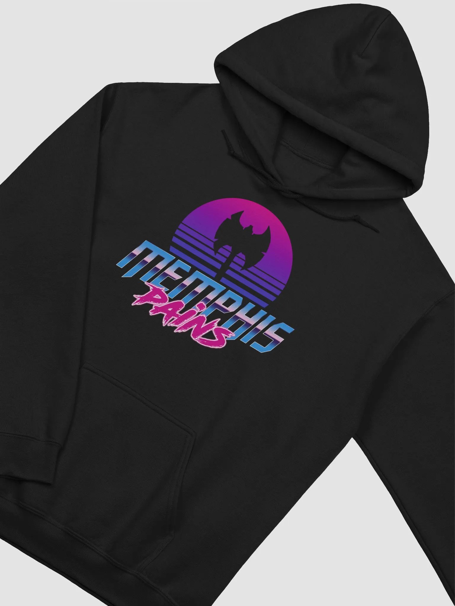 Memphis Pains - Retro Axe Hoodie product image (11)