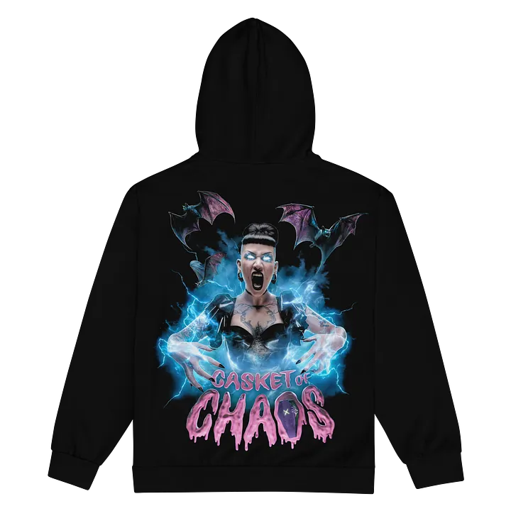 Casket of Chaos Horror Zip Up Hoodies product image (2)