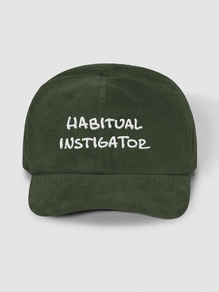 Habitual Instigator Cord Hat product image (1)