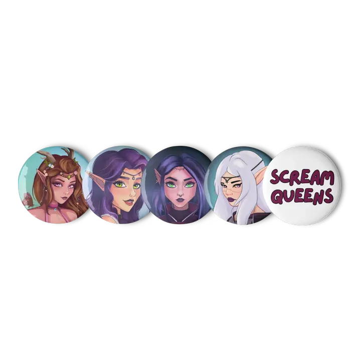 Scream Queens DND Character Pins product image (2)