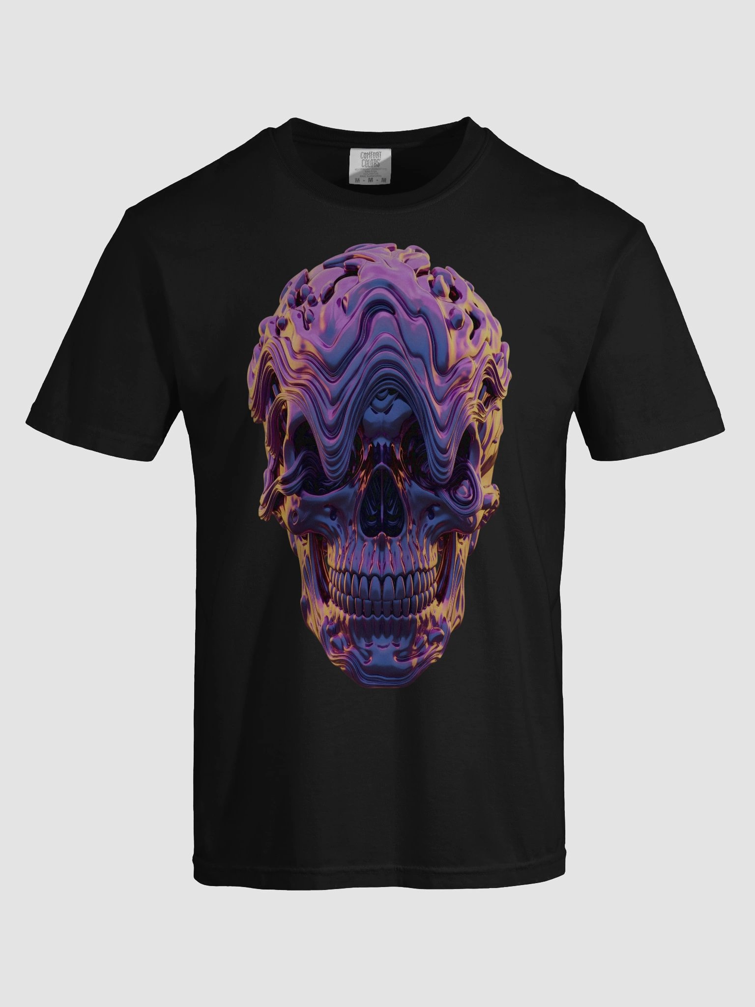 Liquid Gold Skull Tee product image (5)