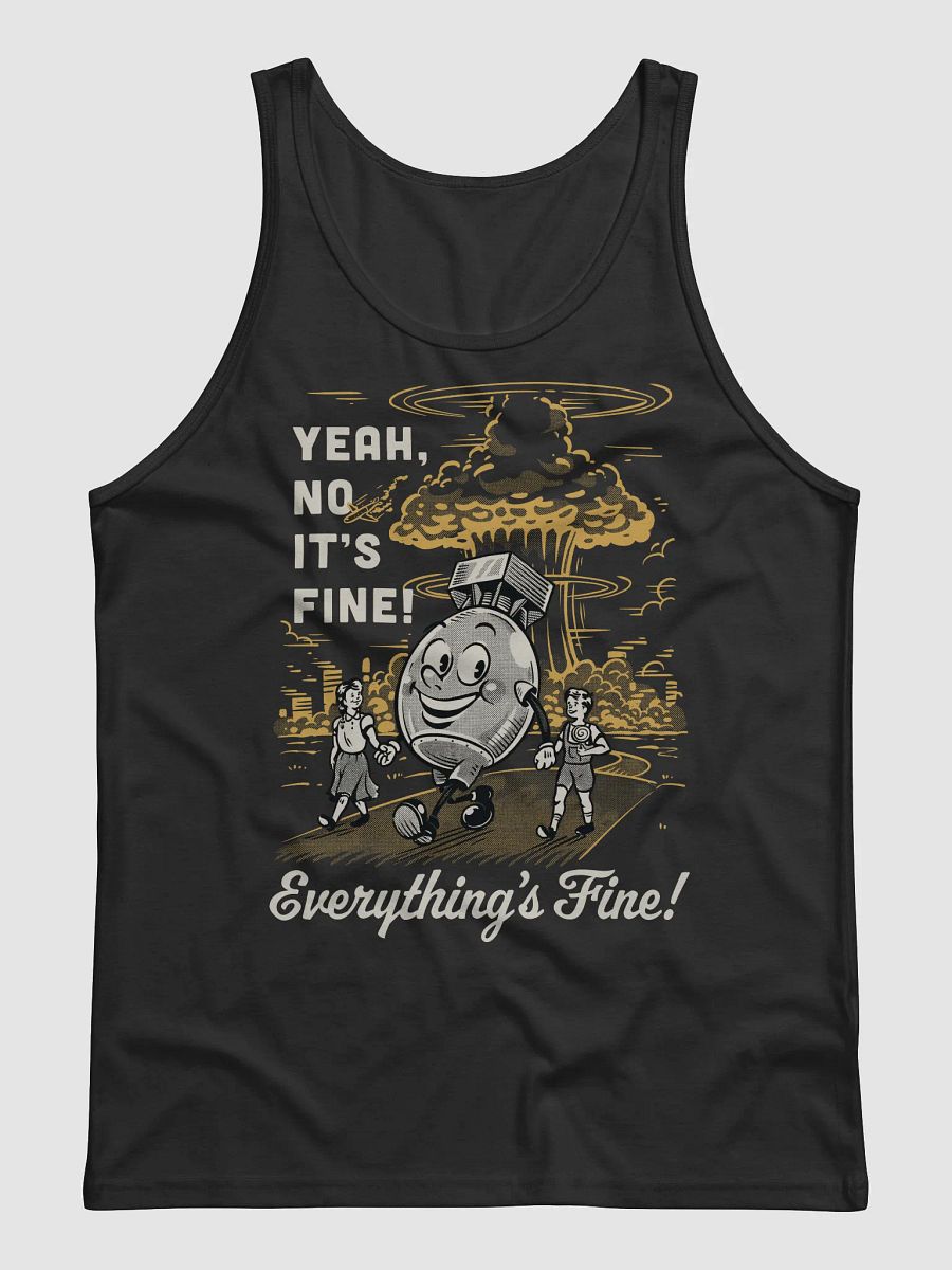 Yeah, No It's Fine - Tank (BB x BC) product image (1)