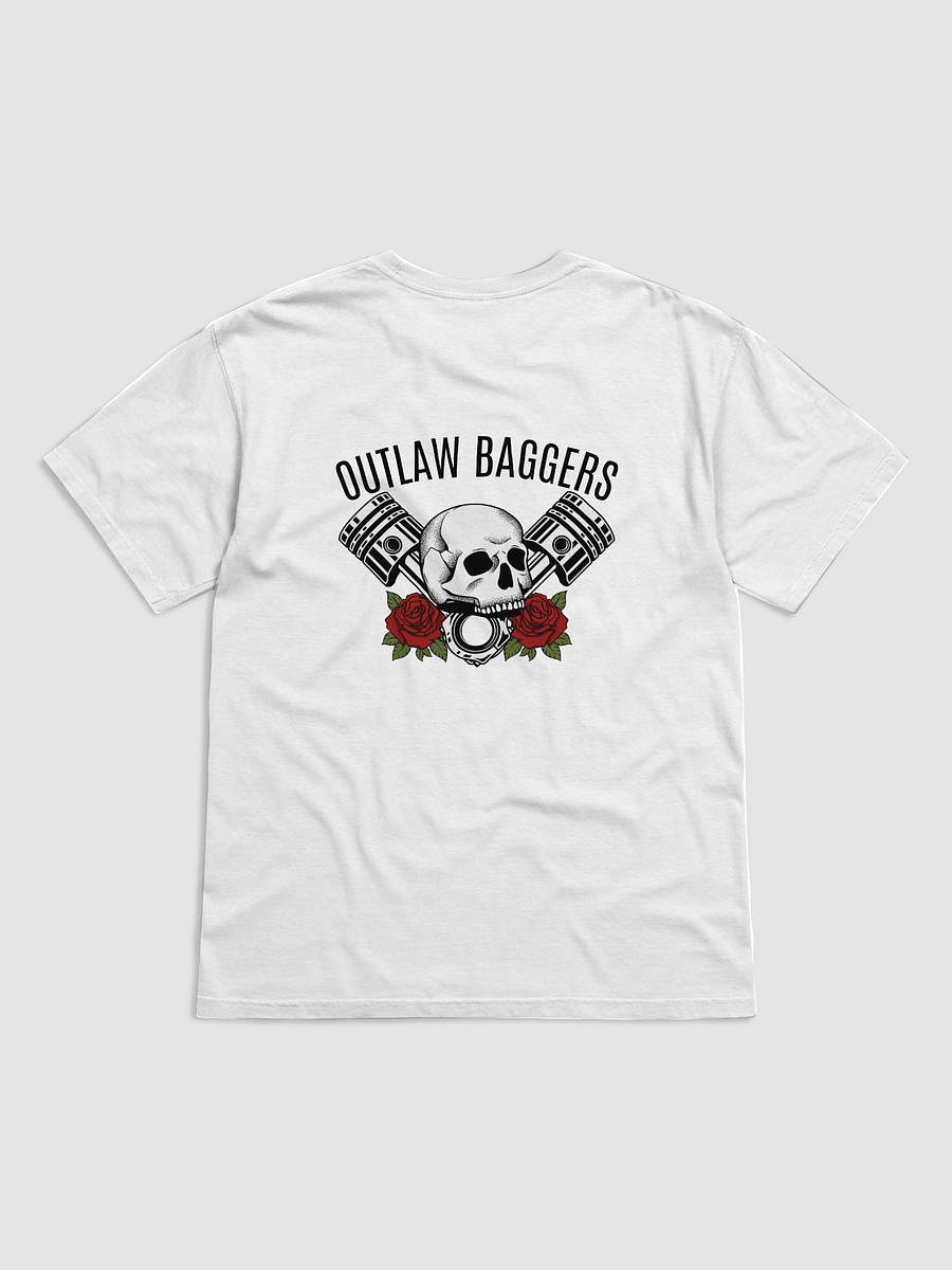 Outlaw Baggers Rose Tee product image (3)