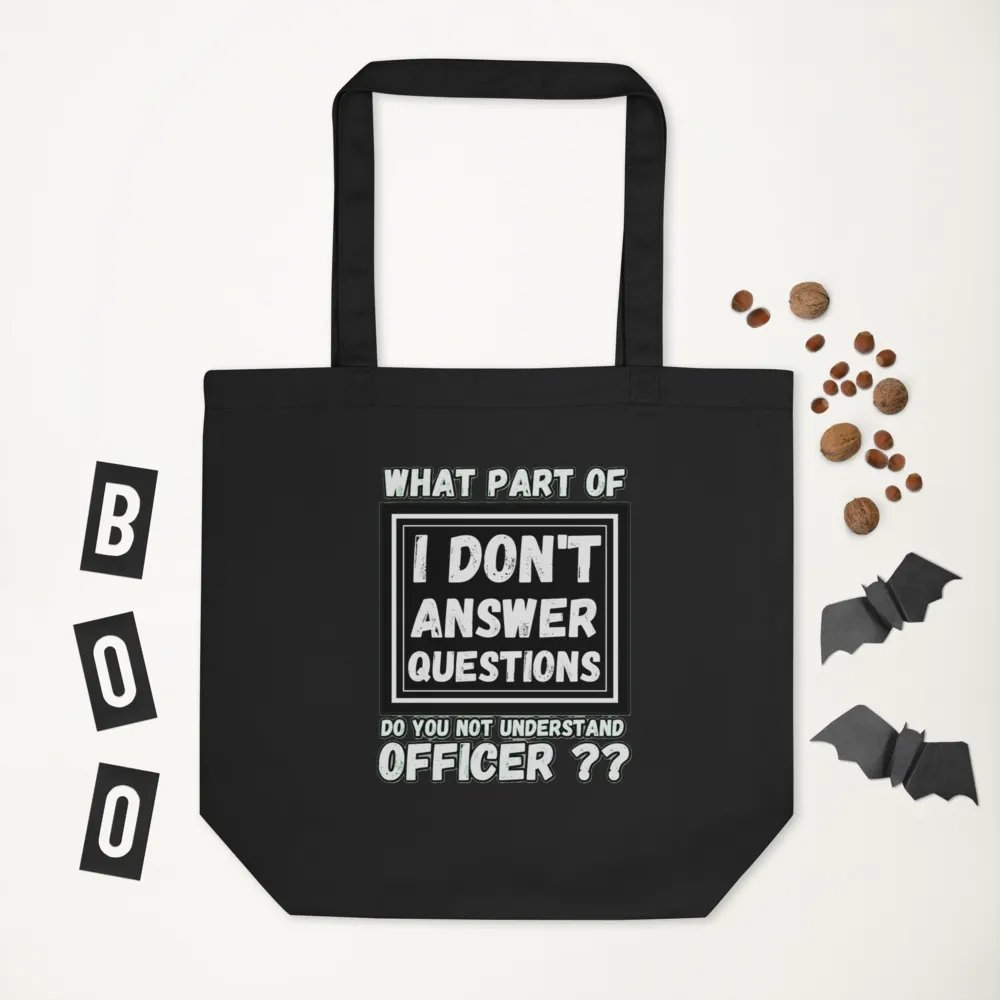 I DON'T ANSWER QUESTIONS product image (7)