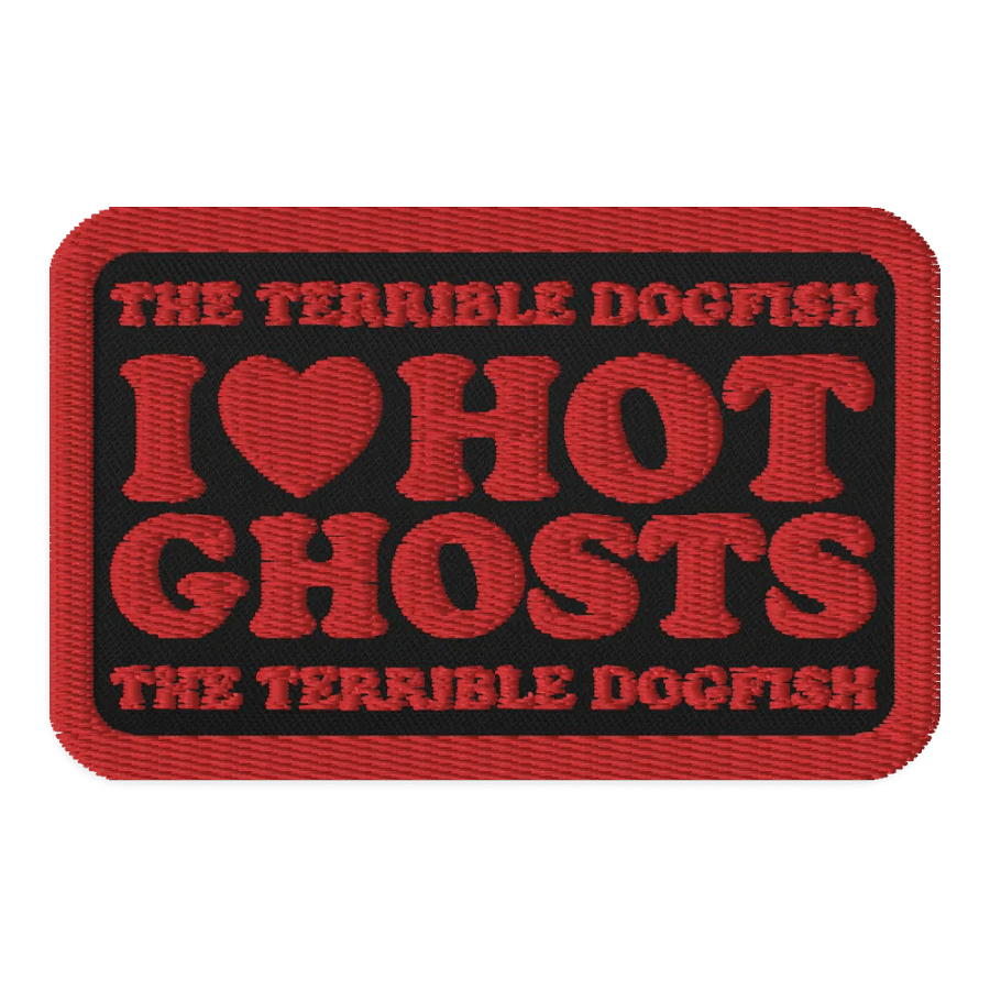 HOT GHOSTS Embroidered PATCH product image (1)