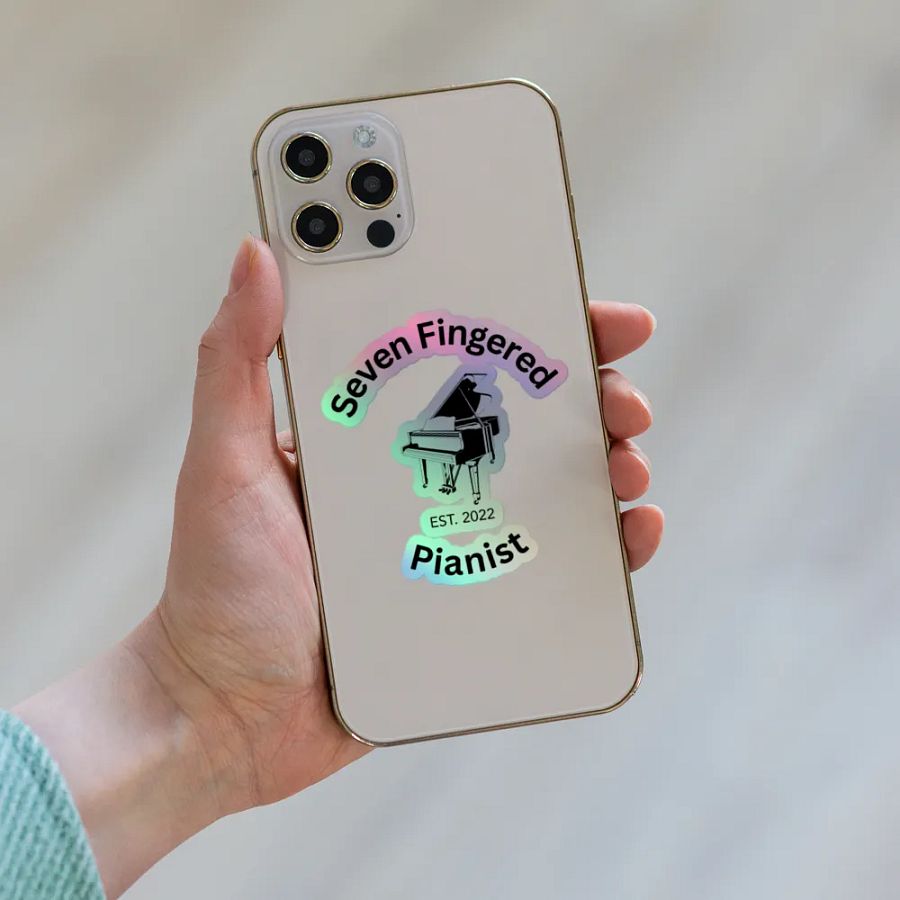 Seven Fingered Pianist stickers product image (8)
