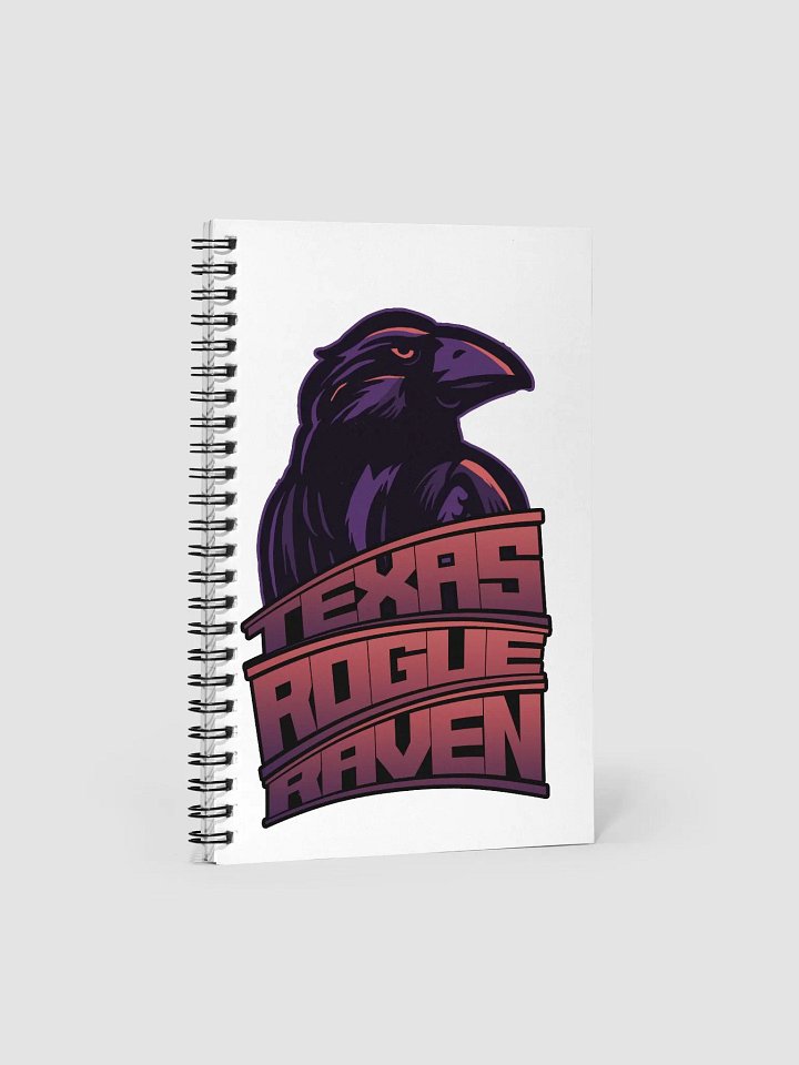 Purple Raven Spiral Notebook product image (1)