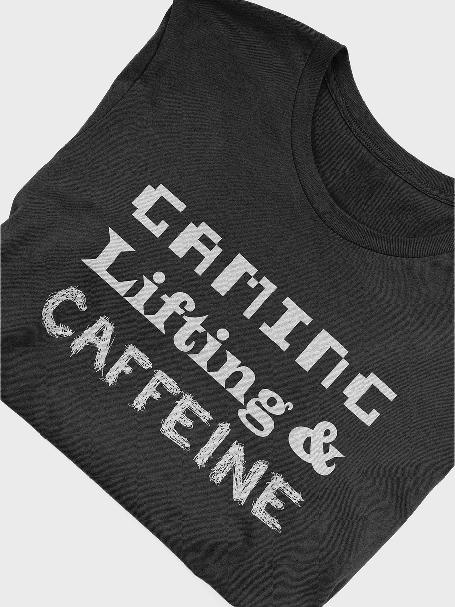 Gaming, Lifting & Caffeine T - White product image (5)