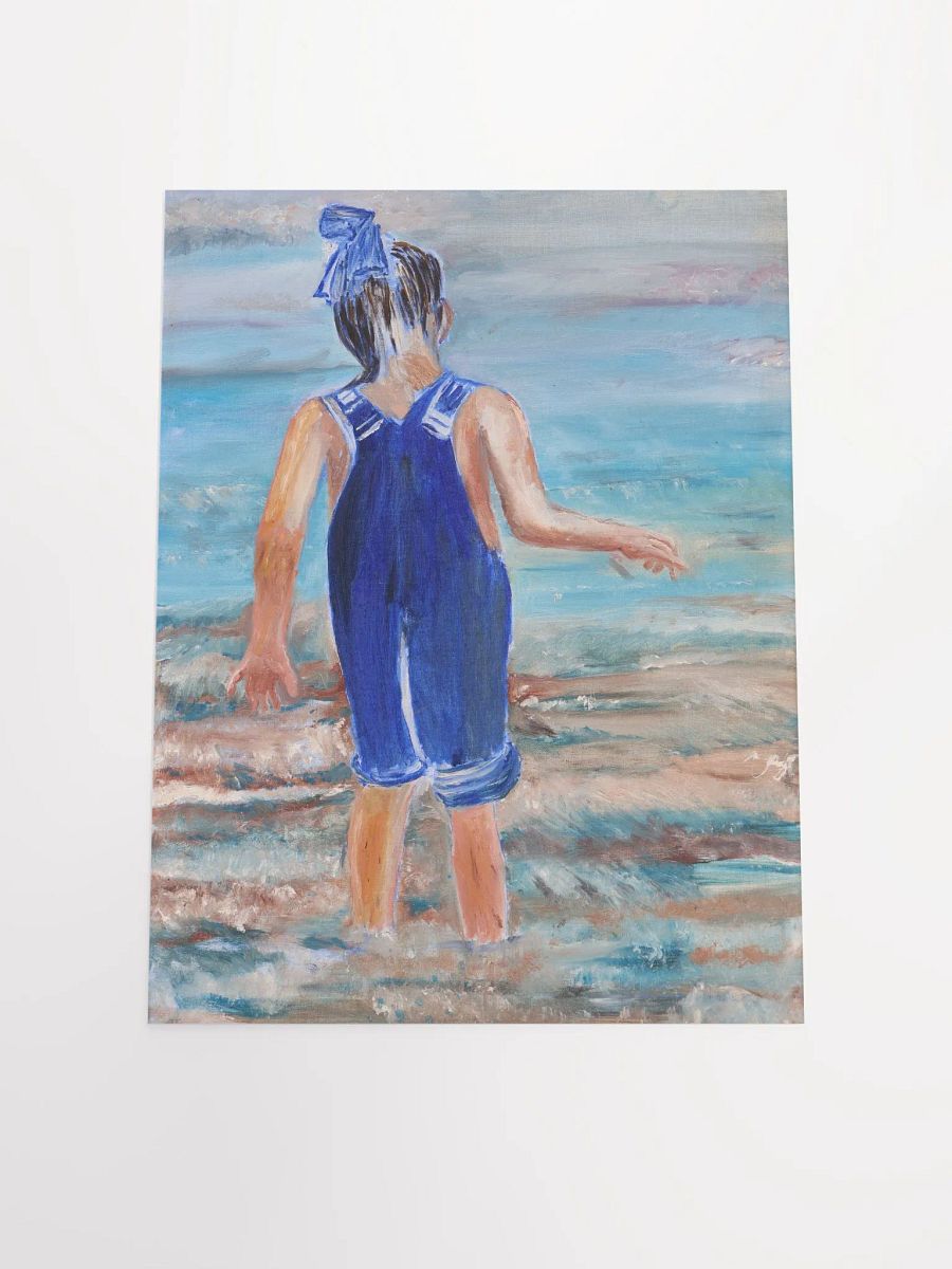 Girl on the Shore 12 X 16 product image (4)