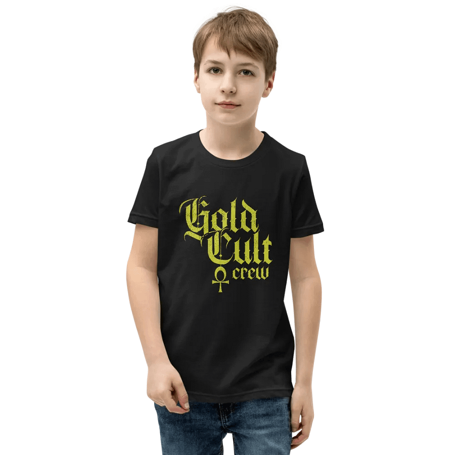 Gold Cult Kids Tee product image (1)