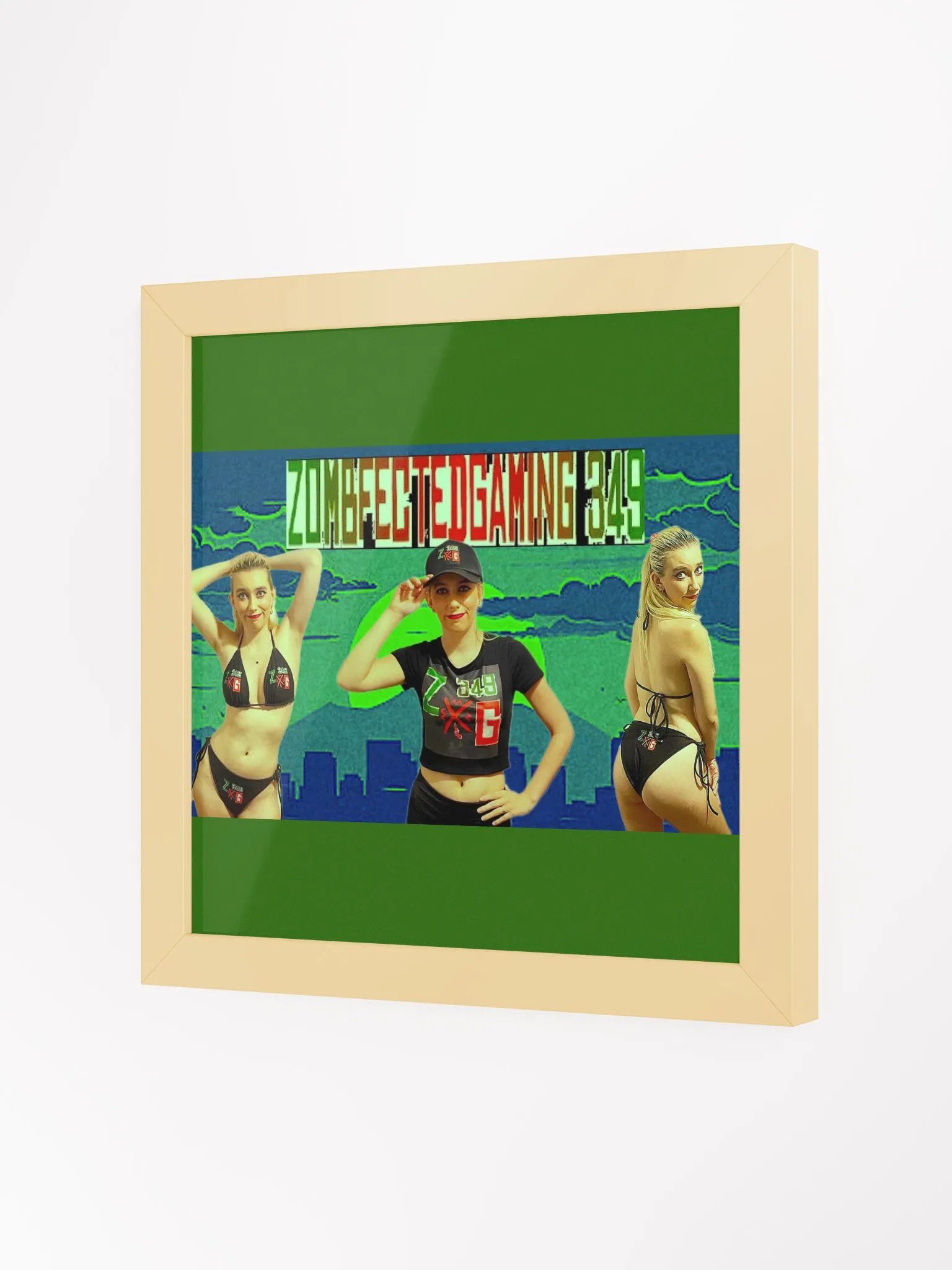 ZombfectedGaming 349 Model Girl Poster #1 product image (2)