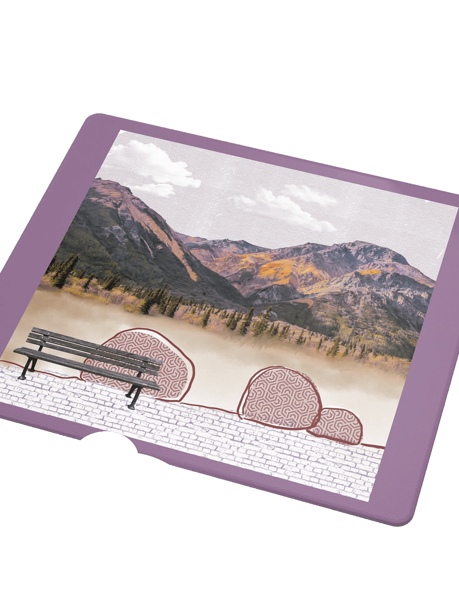 Purple Mountains Gaming Mouse Pad product image (3)