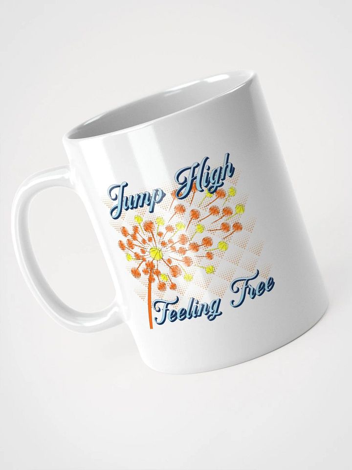 Dandelion Basketball Jump High Feeling Free Dreams Mug product image (2)