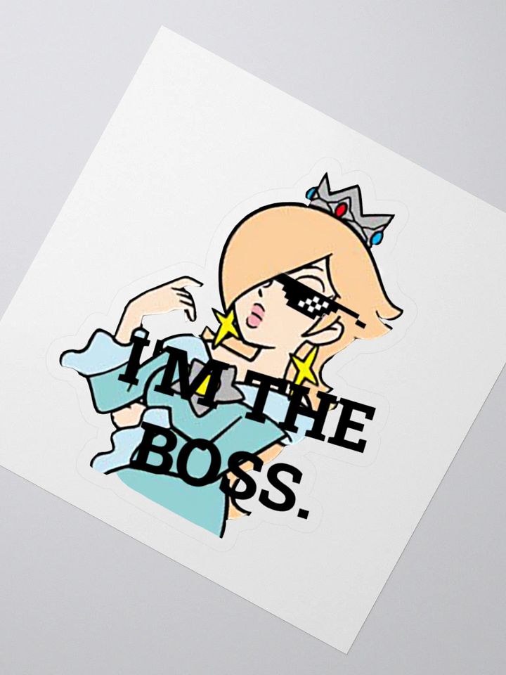 Rosalina I'm The Boss Sticker product image (2)
