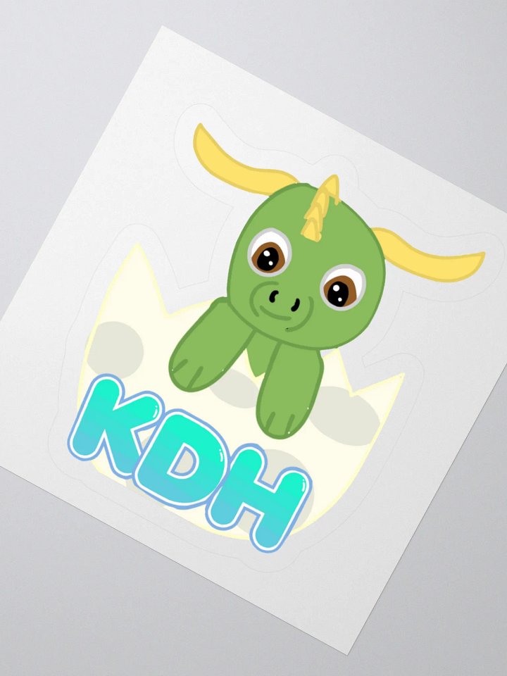 KDH Logo Sticker product image (4)
