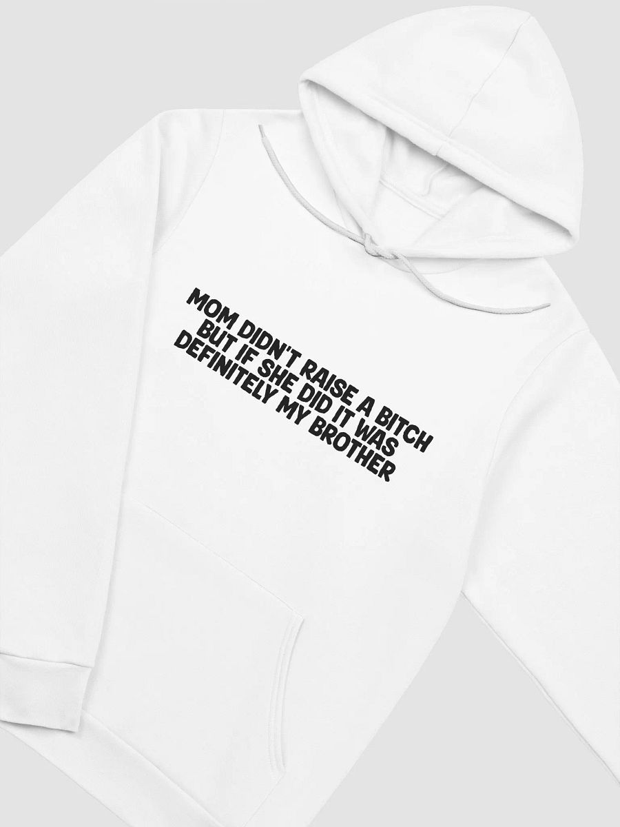 White Raised Brother Hoodie product image (3)