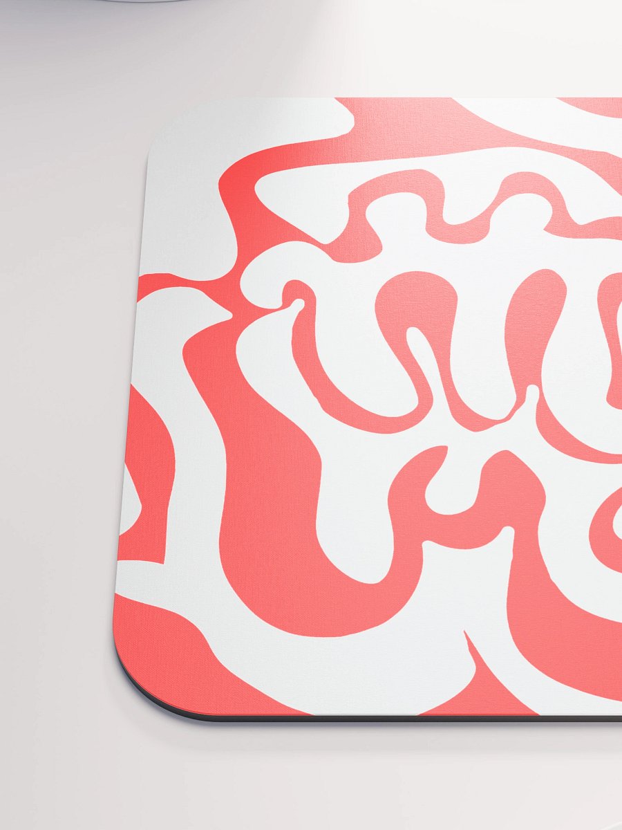 Crimson Swirls Mouse Pad product image (6)