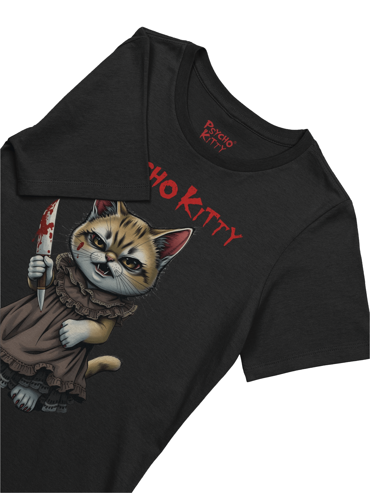 Grizelda Psycho Kitty Supersoft Women's Tee product image (2)