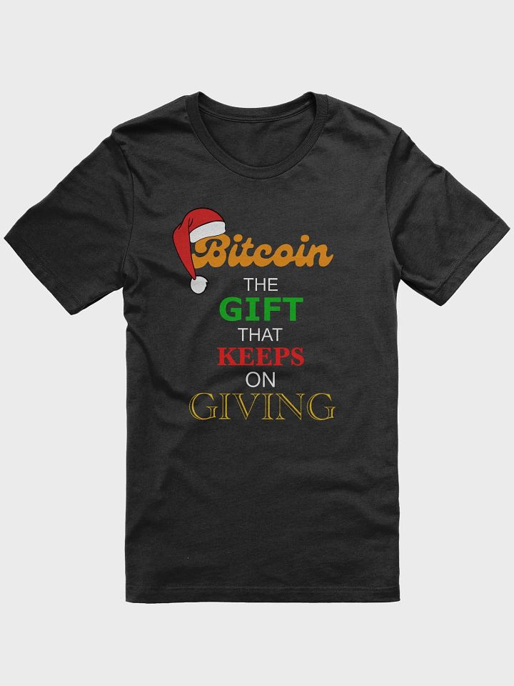 Bitcoin The Gift That Keeps On Giving Christmas Shirt product image (16)