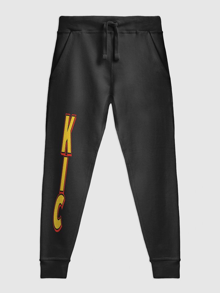 KIC Dotted Letter Print Joggers product image (1)