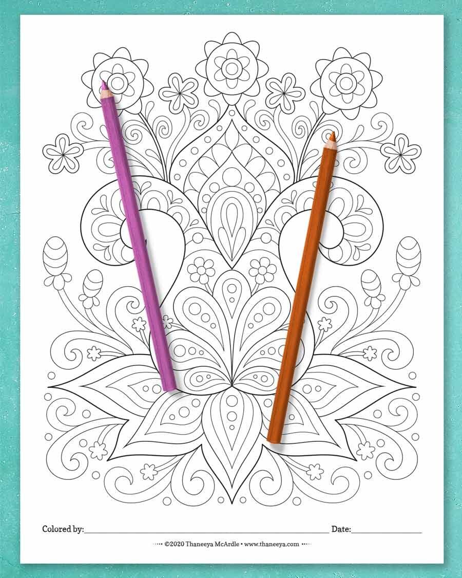Happy Hodgepodge Coloring Pages product image (10)