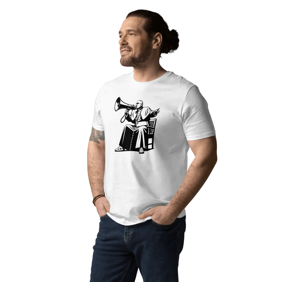 POPE FRANCIS RAP HIP HOP FUNNY SHIRT JOKE F... YOU I DON`T DO WHAT THEY TOLD YOU product image (12)