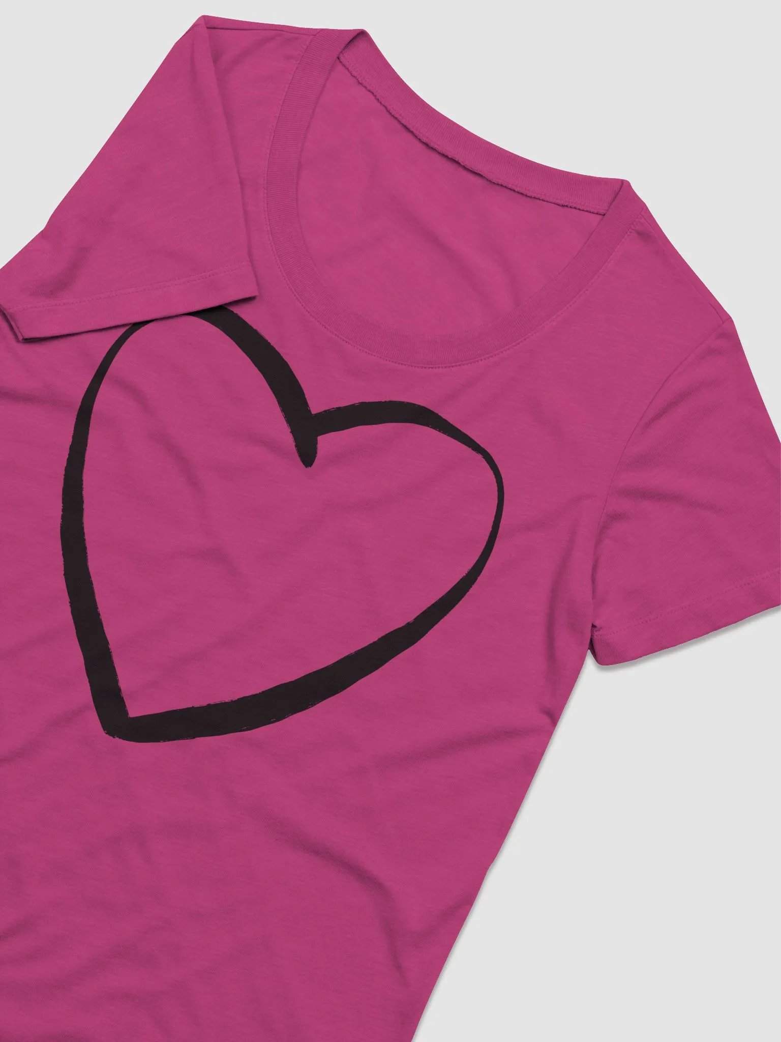 Classic Heart Women's Cut Tee product image (17)