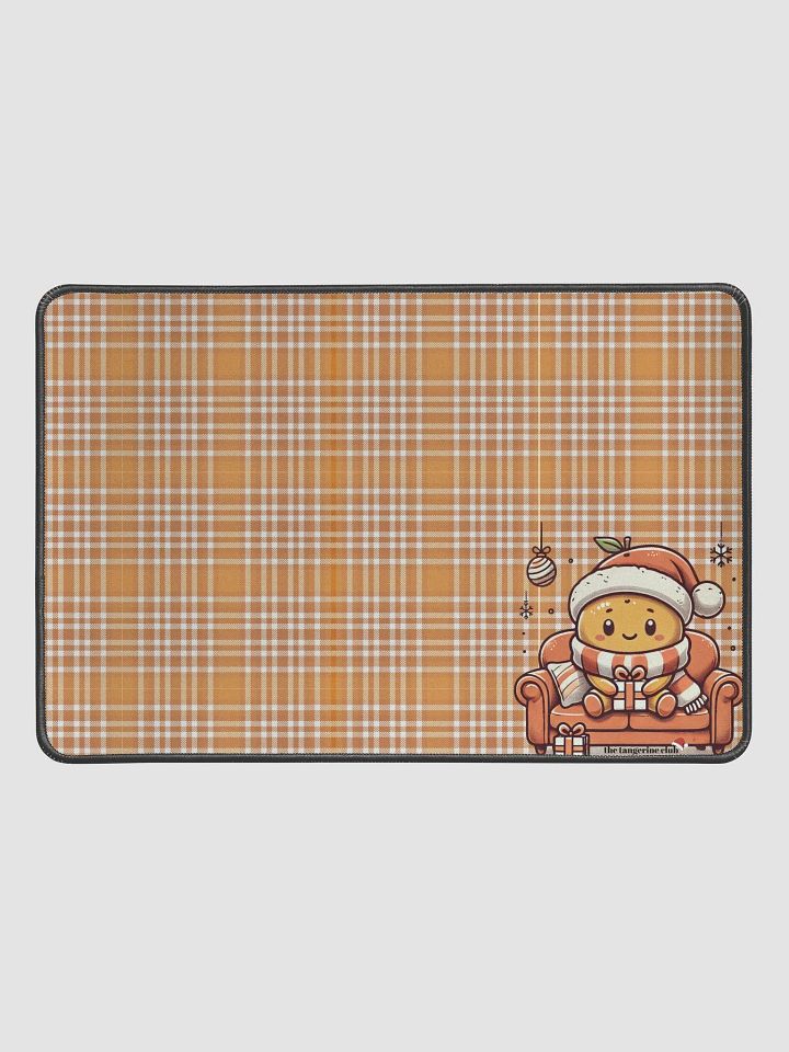 Tangerine Xmas Desk Mat 12'' x 18'' product image (1)