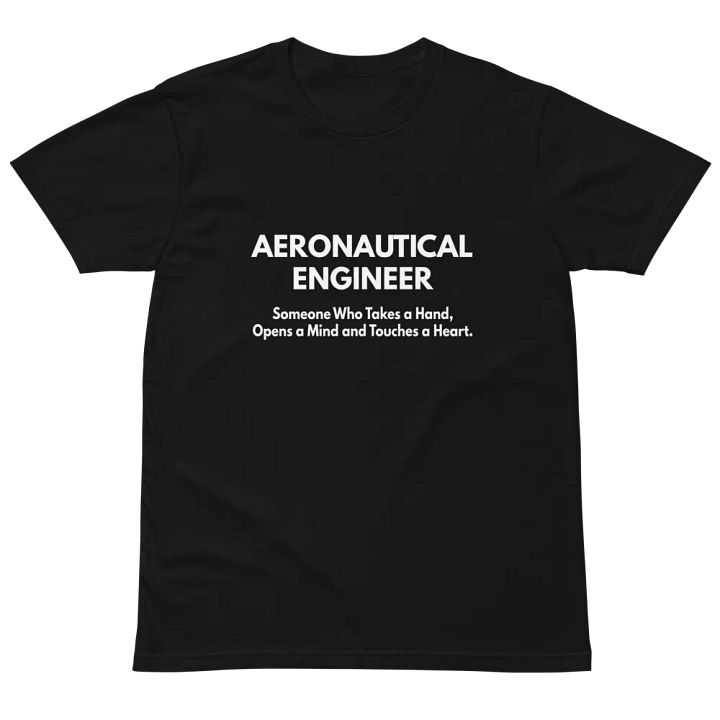 Aeronautical engineer Unisex Premium T-Shirt product image (2)