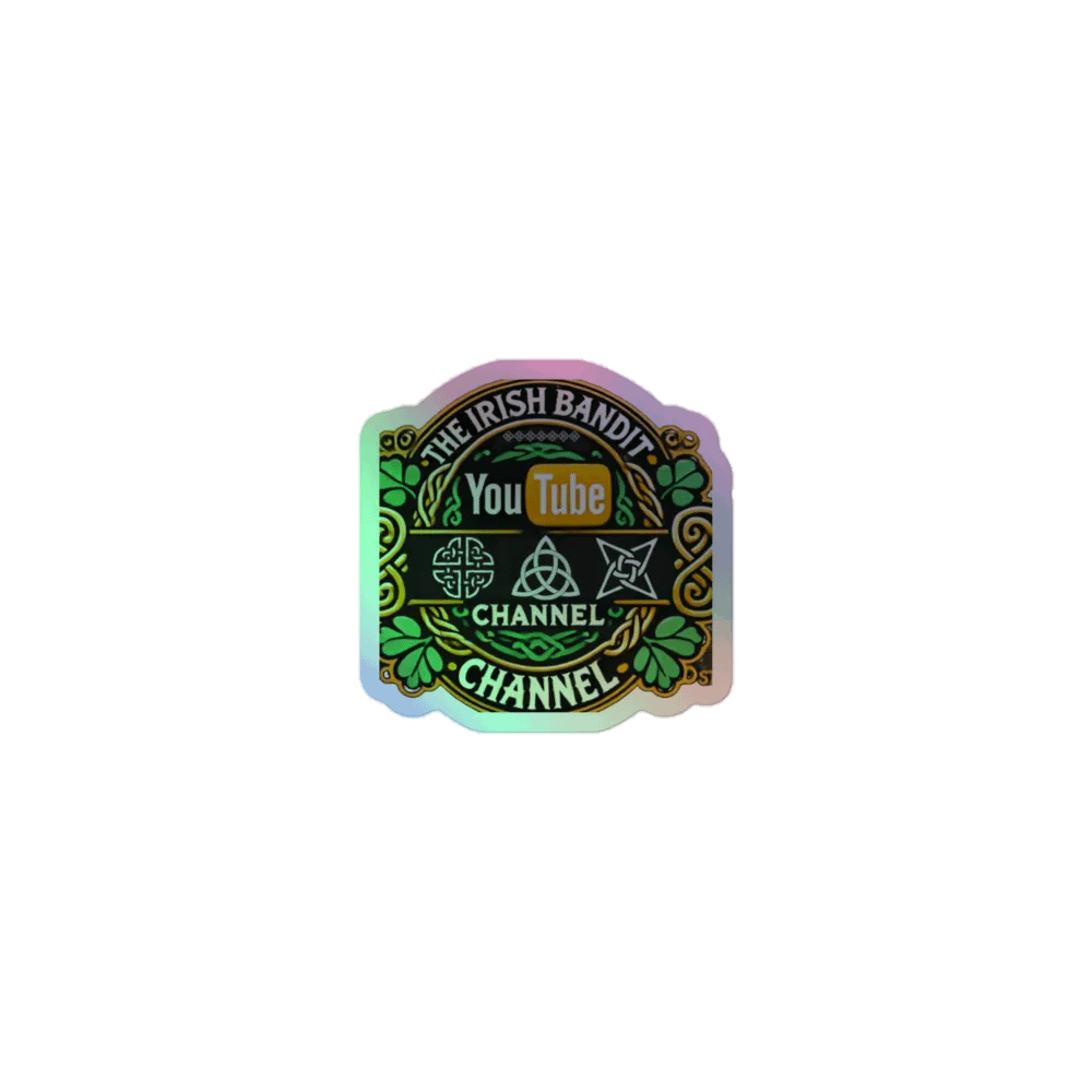Irish Bandit Channel Holo Sticker product image (1)