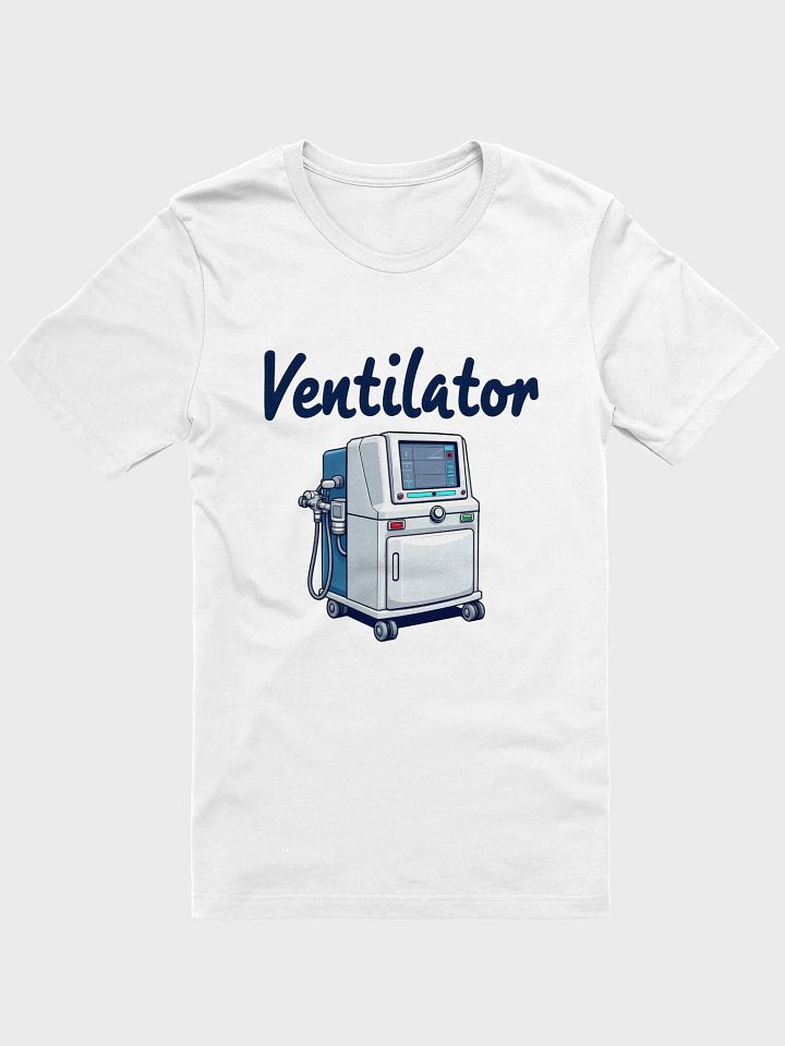 Breathe Easy Medical Ventilator Cartoon T-Shirt product image (5)