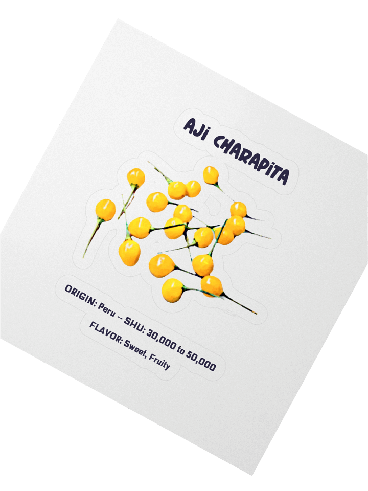 Aji Charapita Pepper Kiss Cut Stickers product image (2)