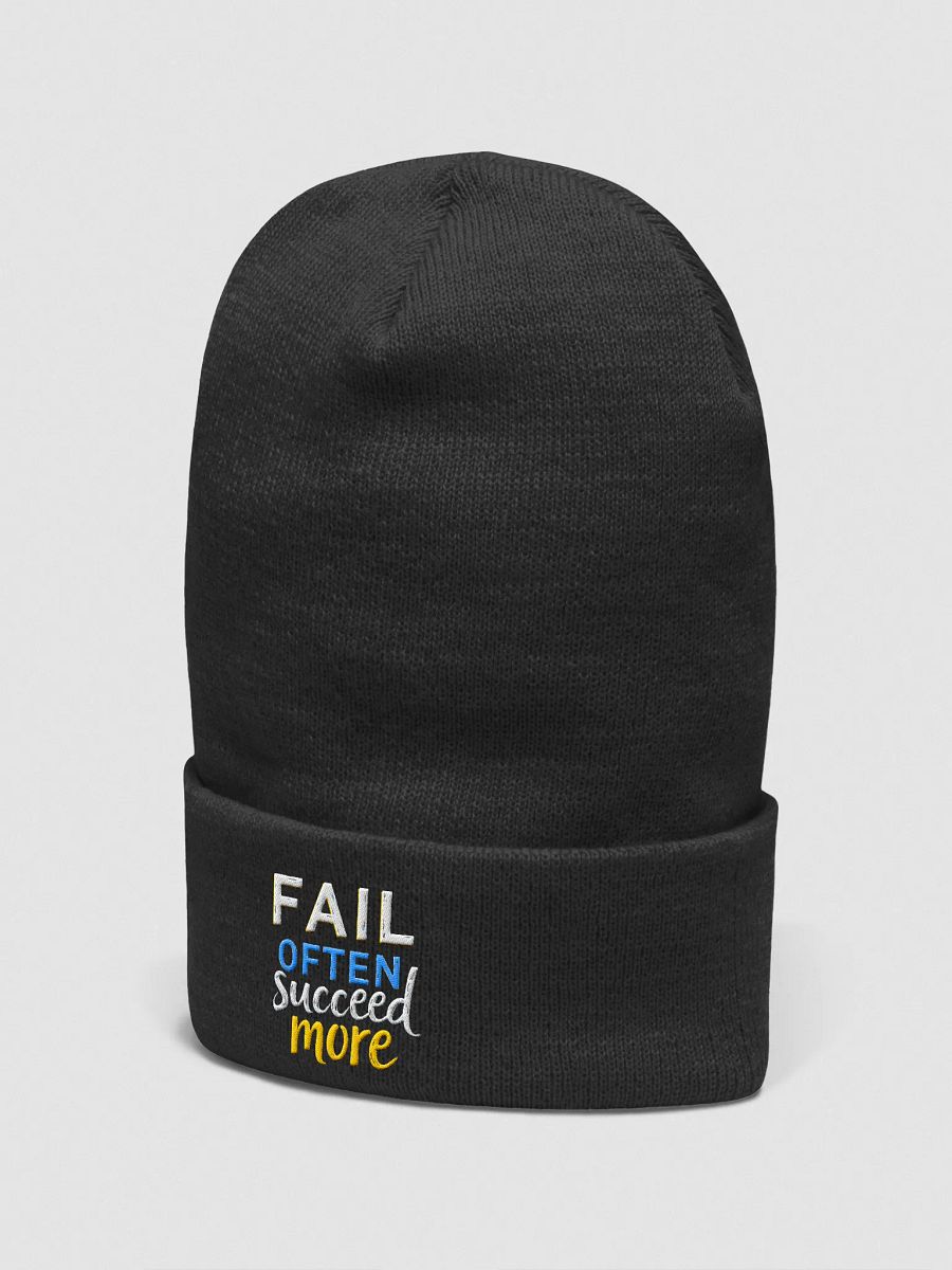 Fail Often, Succeed More Michael Jordan Inspirational Beanie – Embrace the Champion’s Mindset and Transform Your Life! product image (2)