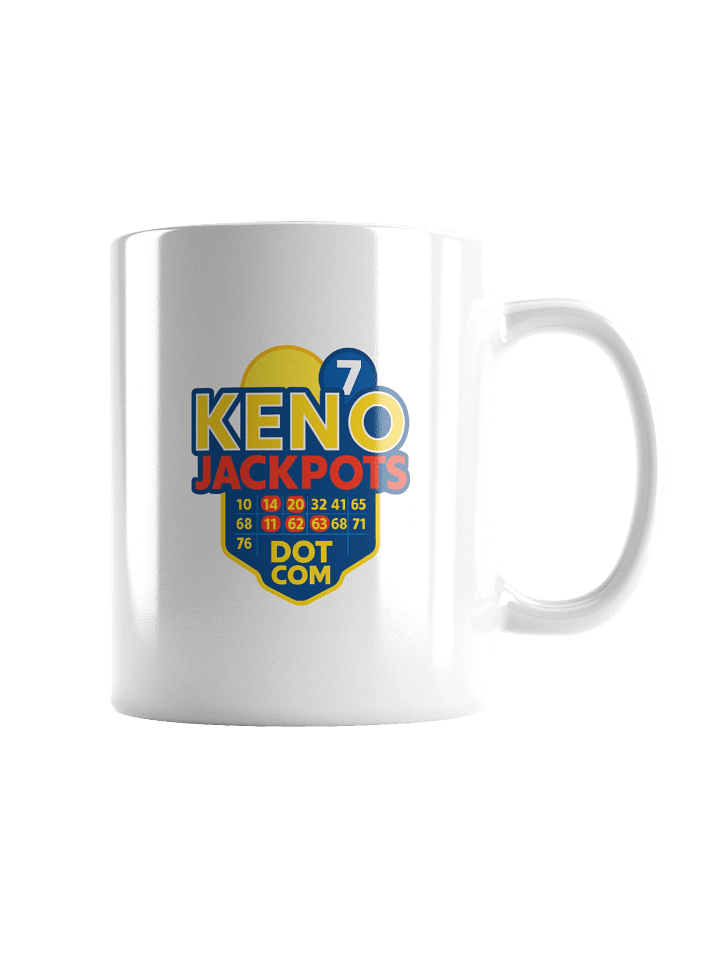 White Keno Jackpots - Keno Metrics Mug - Double Images product image (2)