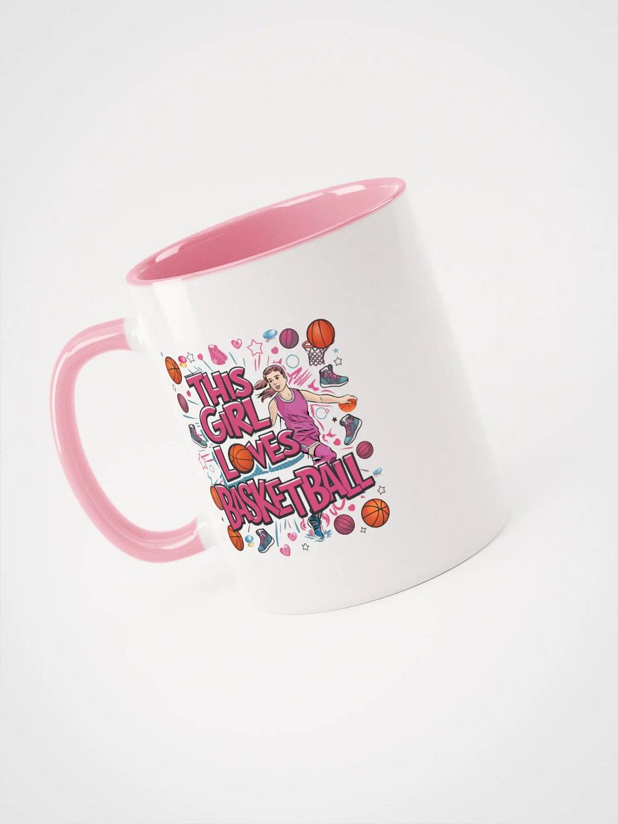 This girl Loves basketball mug product image (3)