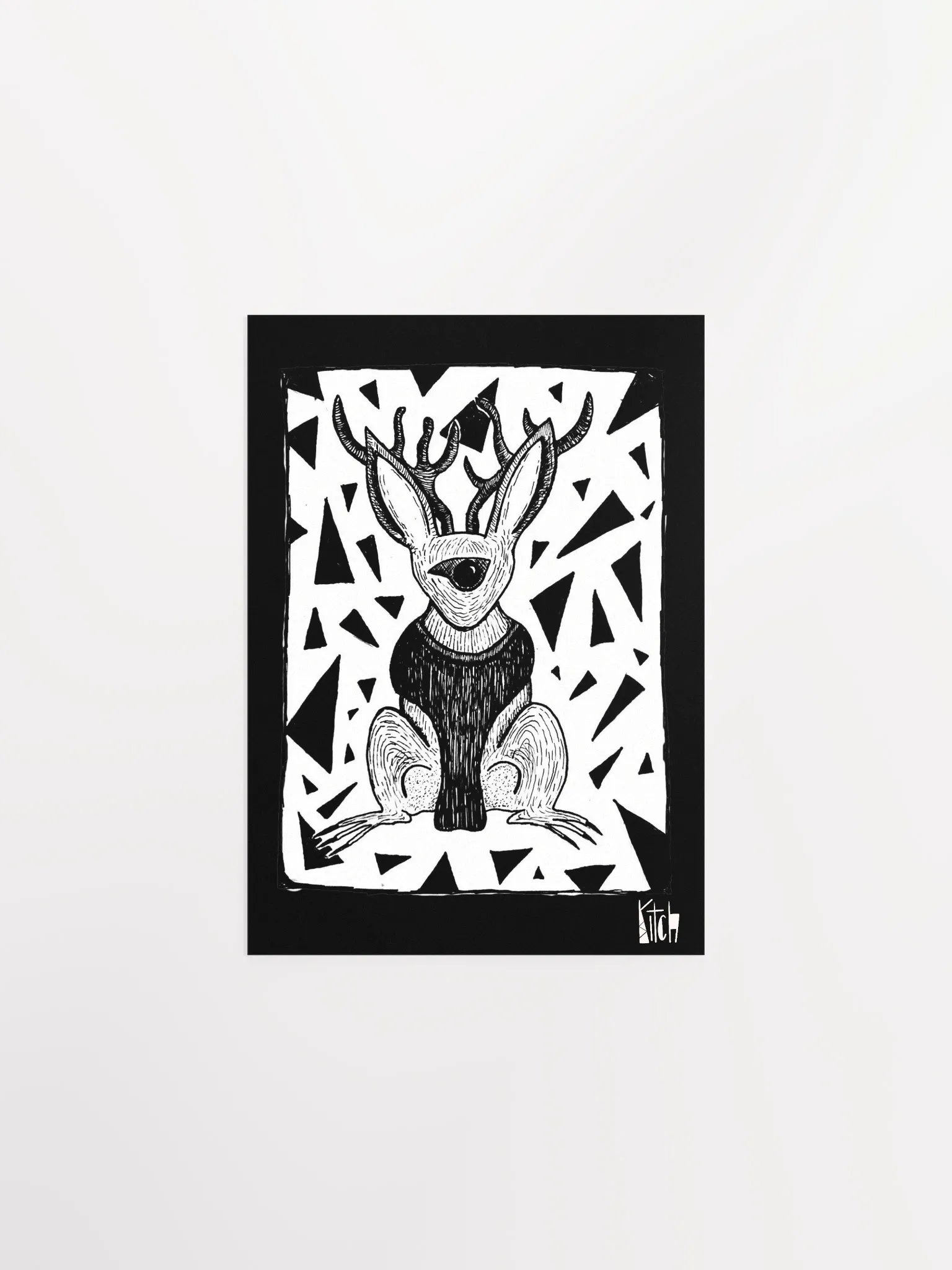The Jackalope Art Print product image (2)