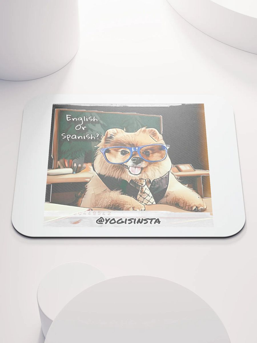 English or Spanish Mousepad product image (1)