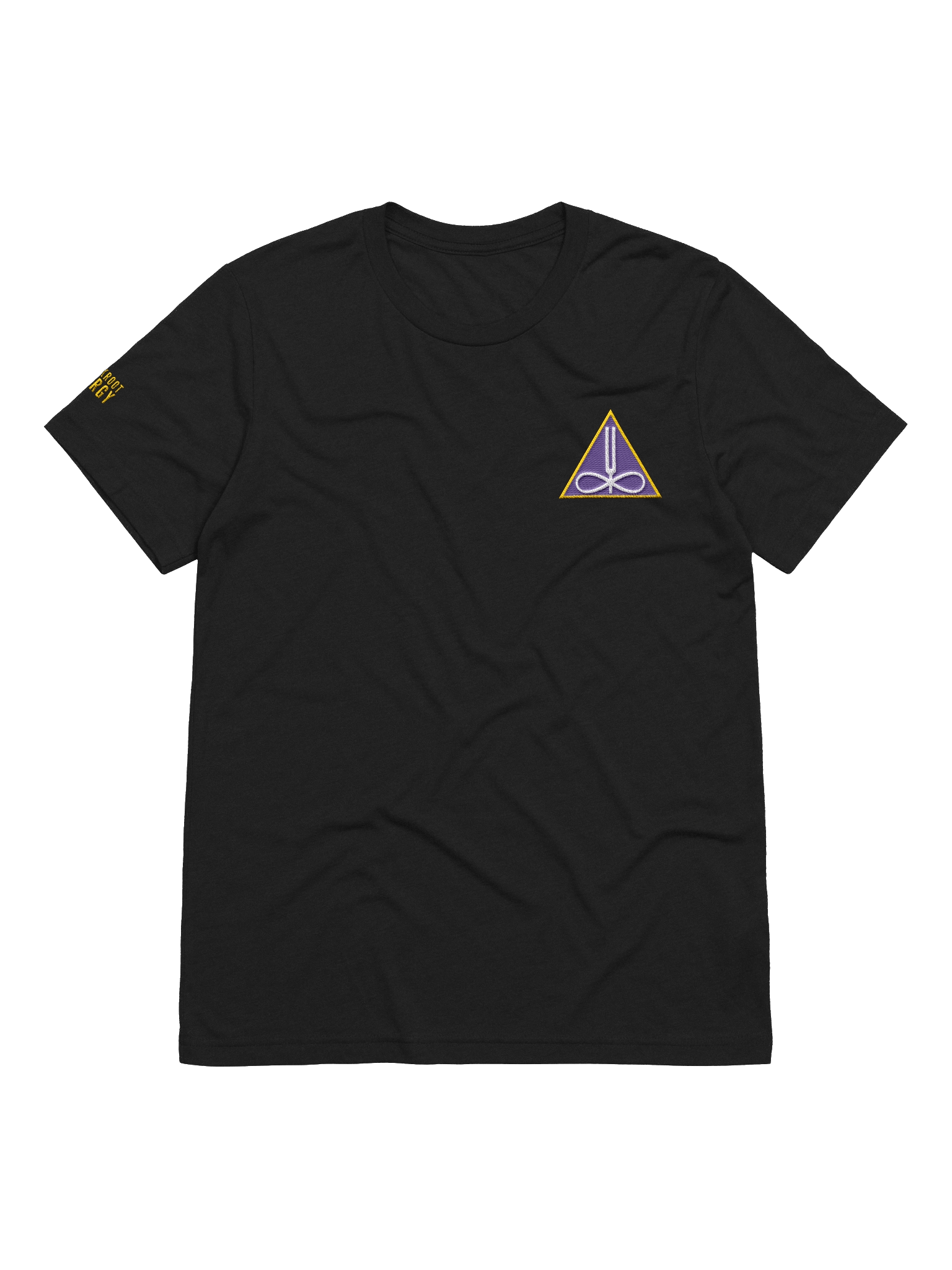 Thinkroot Energy Triangle T-Shirt (Embroidered Bella+Canvas) product image (2)