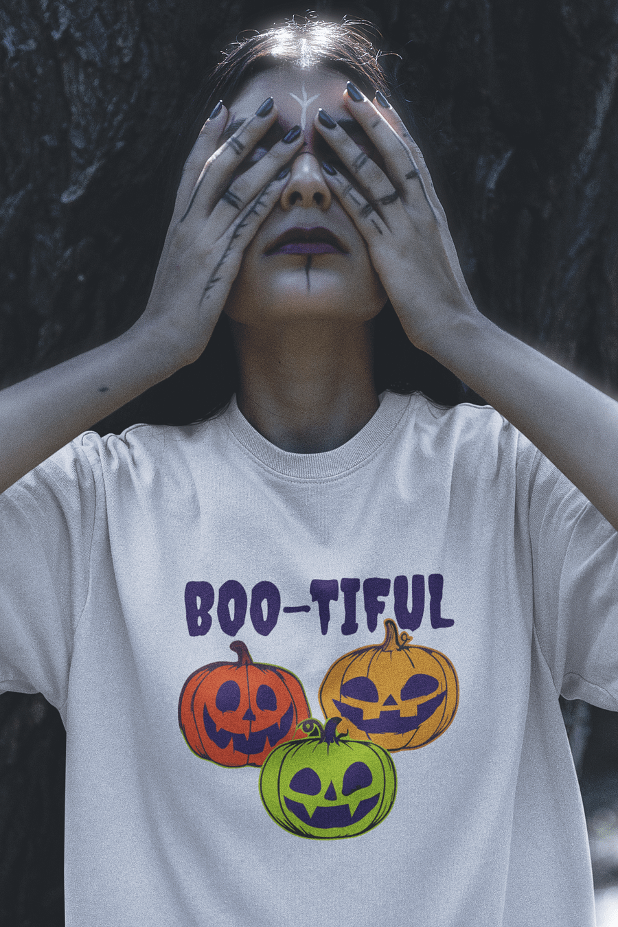 Boo-tiful Halloween Jack-O'-Lantern T-Shirt product image (1)